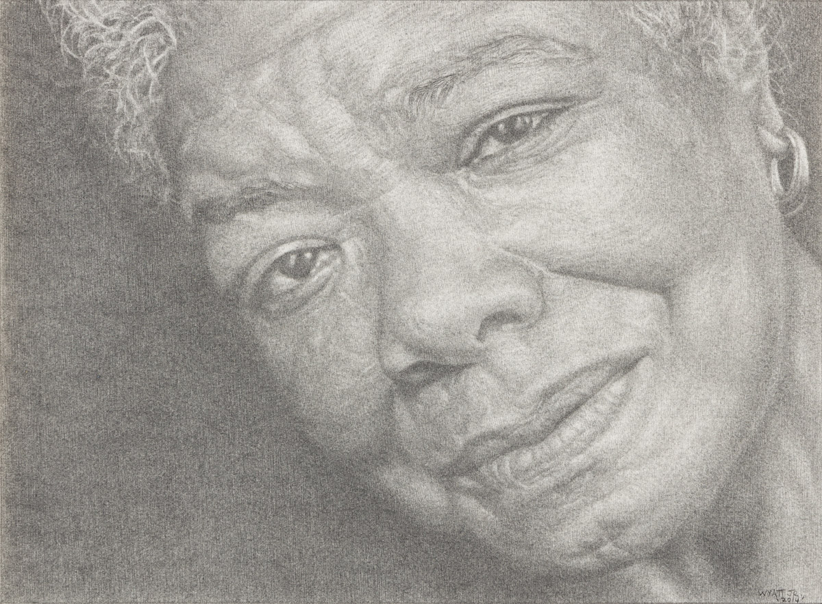 RICHARD WYATT JR. (1955 - ) Maya Angelou.